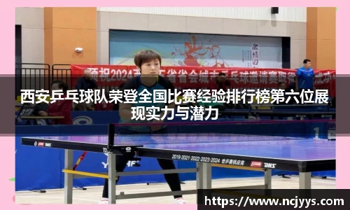 西安乒乓球队荣登全国比赛经验排行榜第六位展现实力与潜力